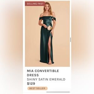 Birdy Grey Mia convertible bridesmaid dress LARGE